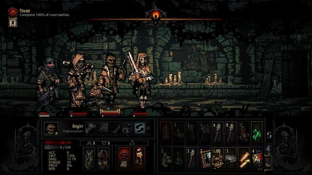 Darkest Dungeon. Пытаемся освоить темнейшее подземелье #1.