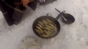 Рыбалка на самодур. Как Натка рыбу в сковородку ловила!