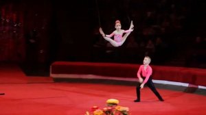 Ukraine children-circus,Fairy tale,Aerial gymnastics   Tymur Morozov & Mariia Malych