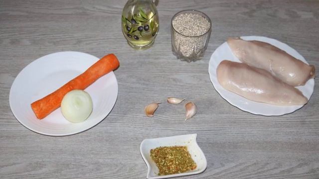 Перловка с курицей в мультиварке