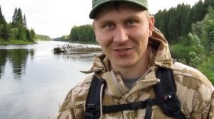 Река Лозьва рядом с поселком Северный