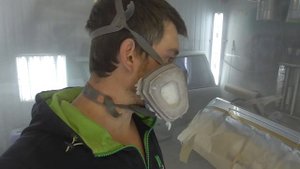 Нанесение лака, формирование заводской шагрени,или как нанести лак в стекло!