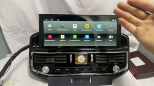Обзор магнитолы #Parafar для Toyota Land Cruiser 200 на Android 10.0 #PF381L12