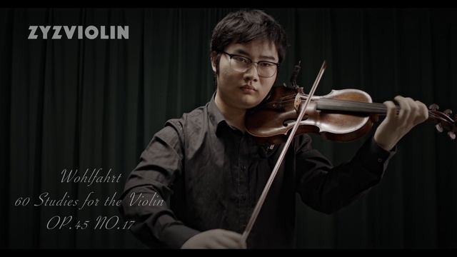 Franz Wohlfahrt: 60 Violin Etudes Op.45  No. 17 смотреть онлайн