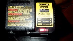 Зарядка dewalt 112
