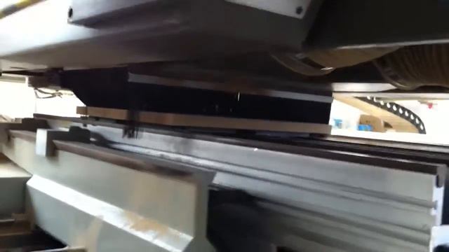 The HxC Floppy Emulator working with an Morbidelli Author 504 wood working cnc machine смотреть онлайн