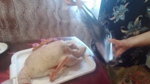 Утка в рукаве запечённая в духовке.