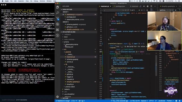 Finishing GraphQL Mutations and Refactoring Messy Code смотреть онлайн