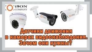 ЗАЧЕМ НУЖНЫ ДАТЧИКИ ДВИЖЕНИЯ ДЛЯ КАМЕР ВИДЕОНАБЛЮДЕНИЯ