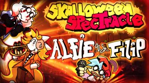 Кот против Козлика 🎃 FNF - Skalloween Spectracle: Alfie vs. Filip! MOD