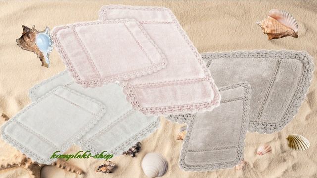 Коврики для ванной и комнат от komplekt-shop смотреть онлайн