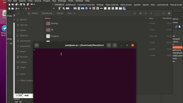pascal ООП для управление положением объекта в анимации в консоли - Часть 2 смотреть онлайн