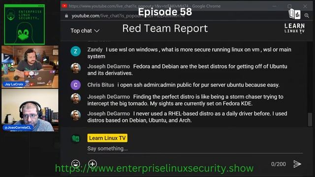 Enterprise Linux Security Episode 58 - Tales from the Red Team