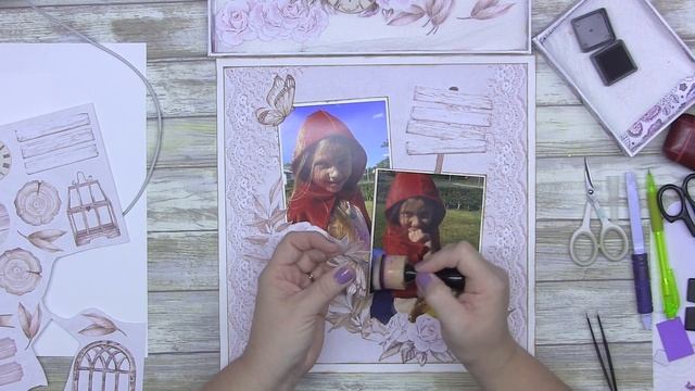 How to Fall Back in Love with Scrapbooking with your Basic Supplies Again! смотреть онлайн