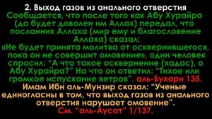 Подробное описание малого омовения