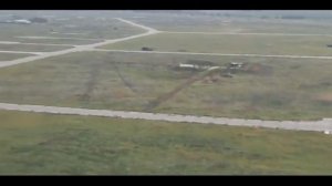 Кадры аэродрома в Чернобаевке с высоты птичьего полета