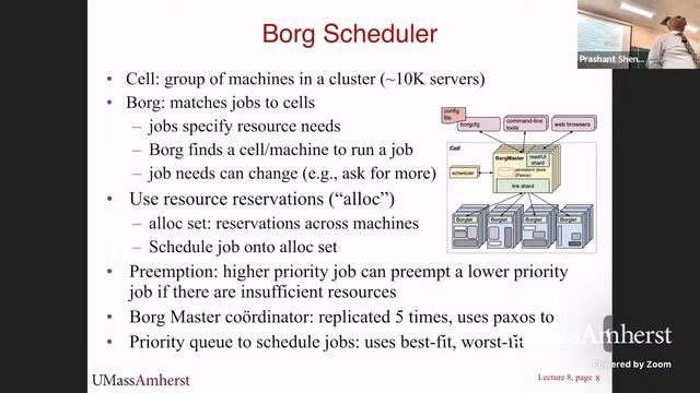UMass CS677 (Spring '23) - Lecture 08 - Cluster Scheduling and Virtualization смотреть онлайн