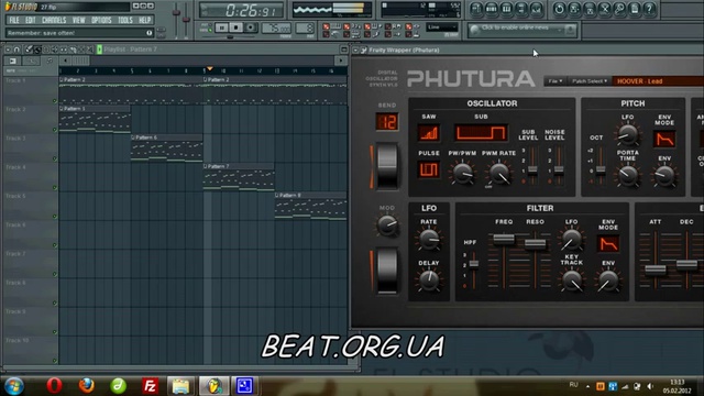 Phutura - аналоговый синтезатор VSTI