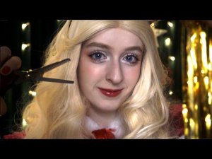 АСМР Рождественская парикмахерская ♡ Стрижка, причёска ♡ Ролевая игра ♡ ASMR Christmas hairdresser