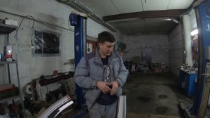 Замена заднего крыла. Кузовной ремонт Skoda Octavia #1