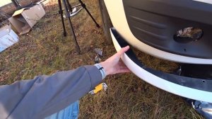 Клыки на бампер Ларгус