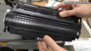 Как вытащить картридж из копира серии Canon FC.