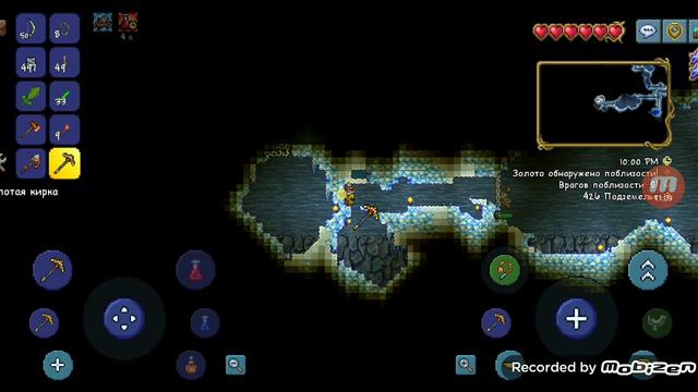 , Terraria прохождения игры 4# зимний биом и начинает нормально играть в игру смотреть онлайн