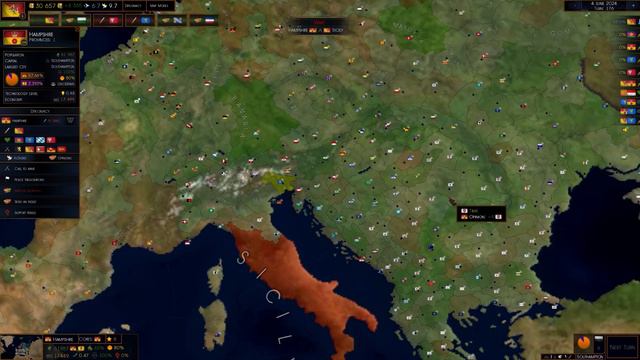 Сицилия. Age of History 2. Прохождение Age of Civilization 2. смотреть онлайн