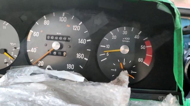 свап двигателя  ом606 в Мерседес w123.замеры и тесты