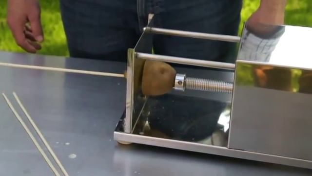 Аппарат для нарезания чипсов на палочке смотреть онлайн