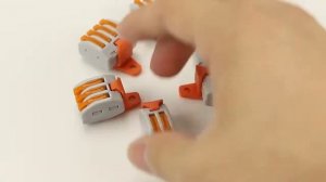Клемма быстрого монтажа с рычагами