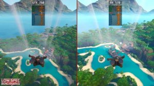 Fortnite v8.51 at Epic Settings GTX 760 VS RX 570 | i5-2320 | 8GB DDR3 Benchmark