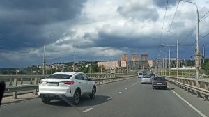 Панорама Калуги на въезде в город со стороны Козельска