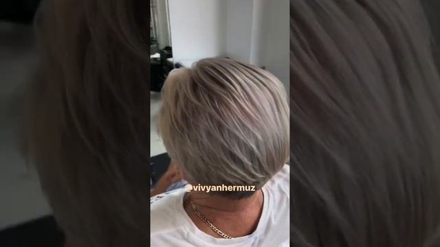 Hair transformation classy haircut for man ?#vivyanhermuz #shorts #haircut #hair #menhaircut #short