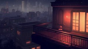 Raining In 1980s City - Lofi Hip Hop Mix