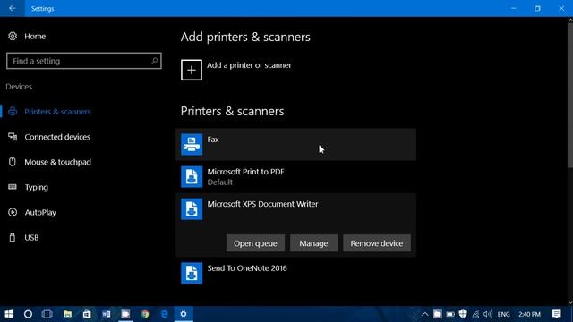 Windows 10 Settings Devices Printers and Scanners What it is and how it works смотреть онлайн