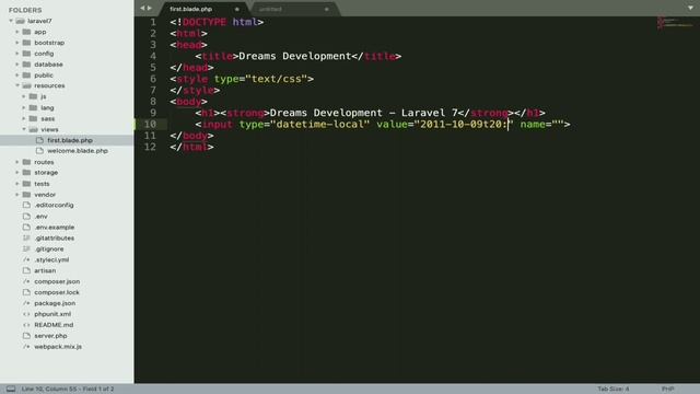 Create Date & Time Picker in HTML | HTML Tricks