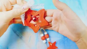 Елочные игрушки из глины _ Как сделать новогодние игрушки своими руками