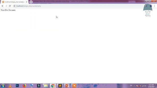 Fungsi Dan Aturan Variabel Dalam PHP - Belajar PHP #2 смотреть онлайн