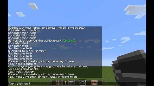 (HEAVY BASS BOOSTED!) *Original* Minecraft - RTM - How to Make a Working Railroad Crossing смотреть онлайн