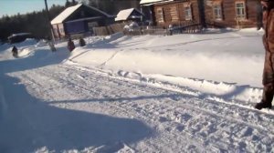 Мотоцикл Минск на гусеницах