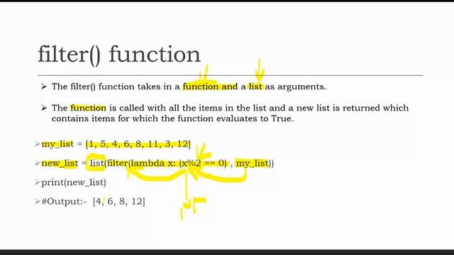 Python Lambda Functions смотреть онлайн