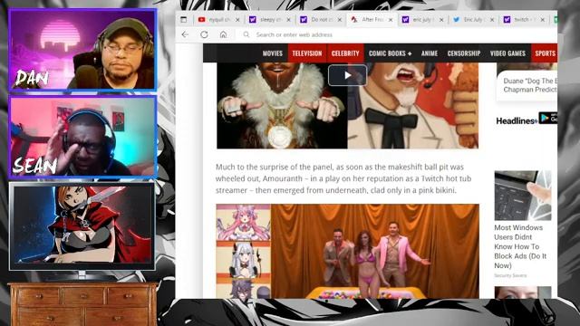 React and Draw livestream / What the heck is sleepy chicken?/ G4 TV Layoffs / Rippaverse thoughts! смотреть онлайн