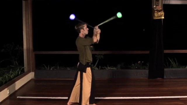 Beginner Poi Spinning Tutorial: Forward 2-Beat Weaves смотреть онлайн