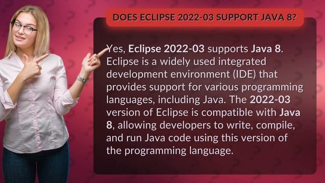 Does Eclipse 2022-03 support Java 8? смотреть онлайн