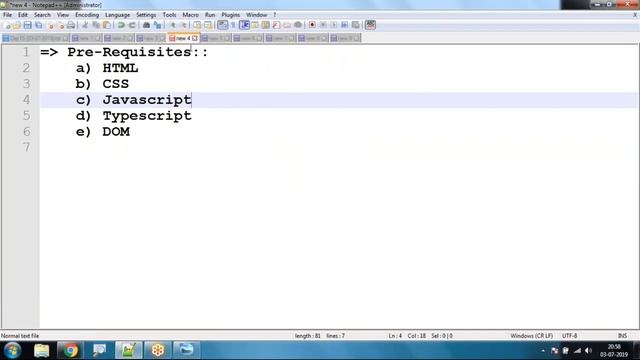 7. Introduction, History, Versions and Notable Features of Angular 8 by Sai Sir