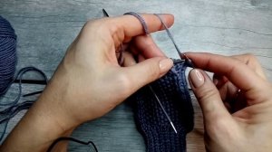 Детские варежки. Индийский клин. Подробный МК.