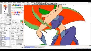 Speedpaint: Jane" Scarlet "Dalia Starfire