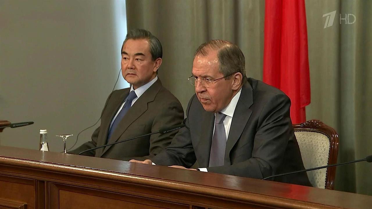 Ситуация в Сирии обсуждалась на переговорах глав внешнеполитических ведомств России, Индии и Китая