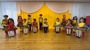 Р.н.п. "Во саду ли в огороде" - оркестр "Веселые нотки"